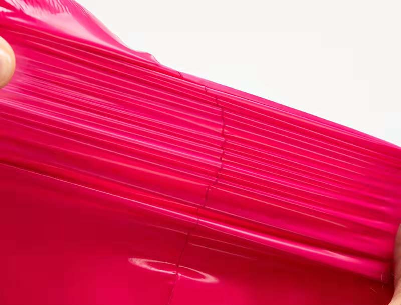 房玫红色快递袋-05