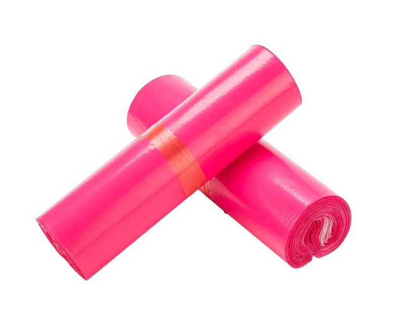 房玫红色快递袋-02